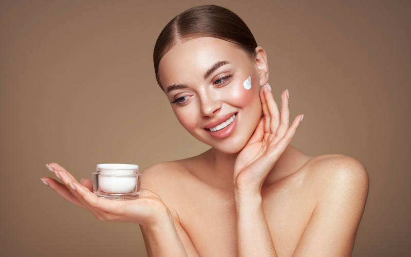 calm facial before